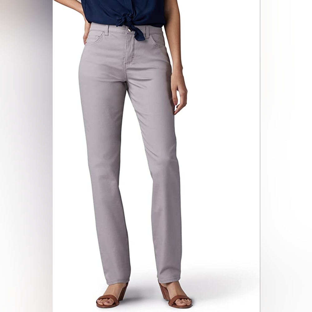 Lee Classic Relaxed Fit Straight Leg High Rise Jean
